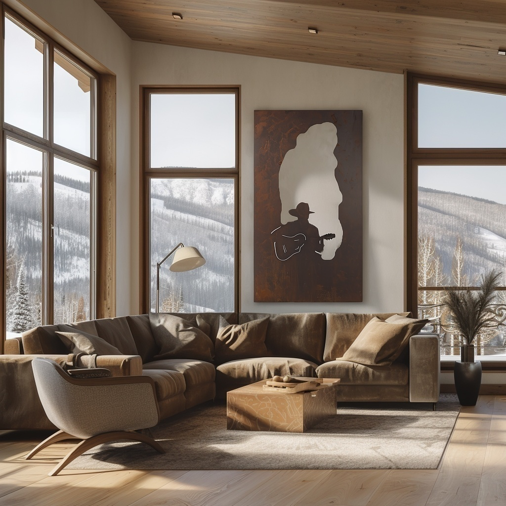 The Troubadour - Metal Wall Art