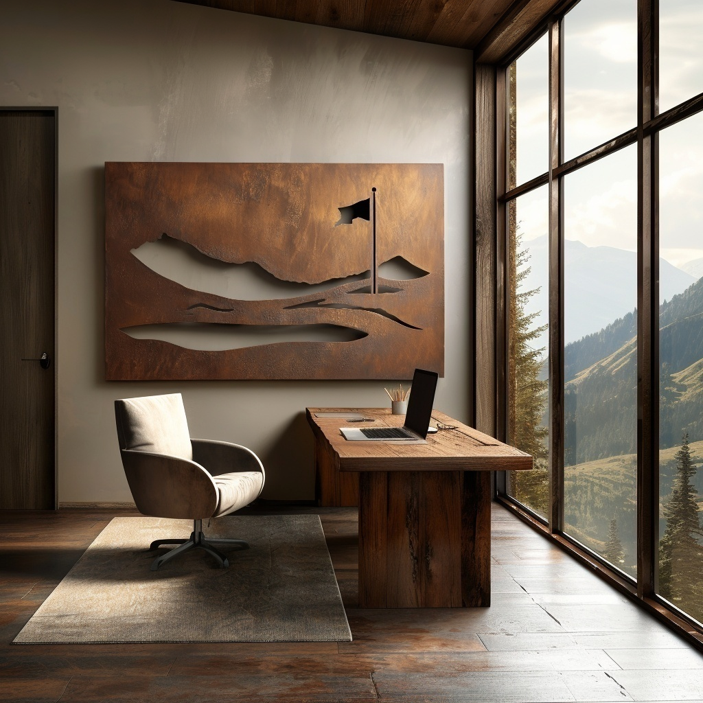 The Banner - Metal Wall Art