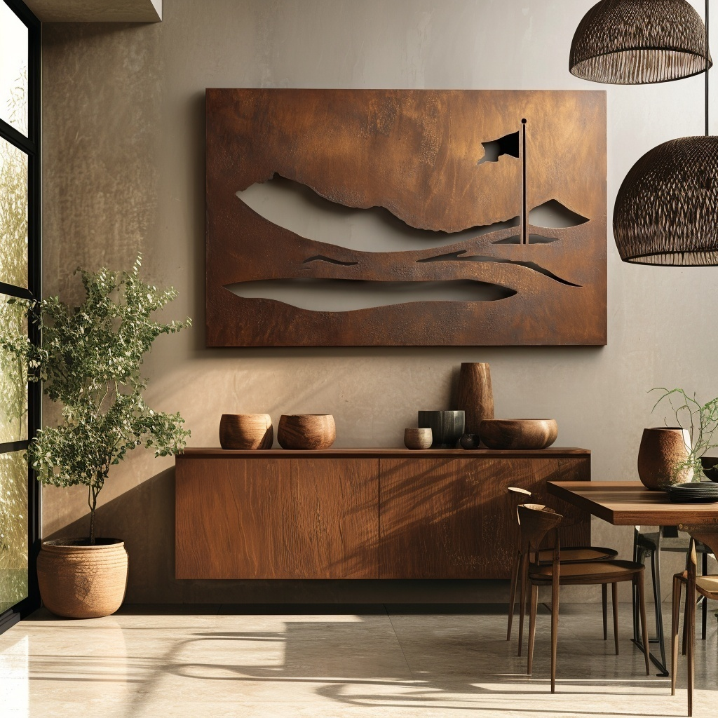 The Banner - Metal Wall Art