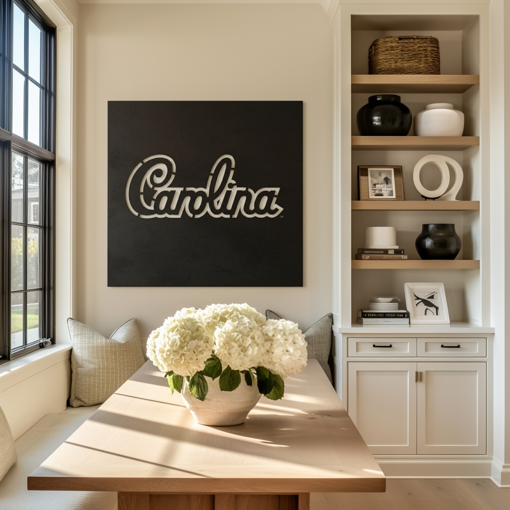 The South Carolina - Metal Wall Art - Square Forge