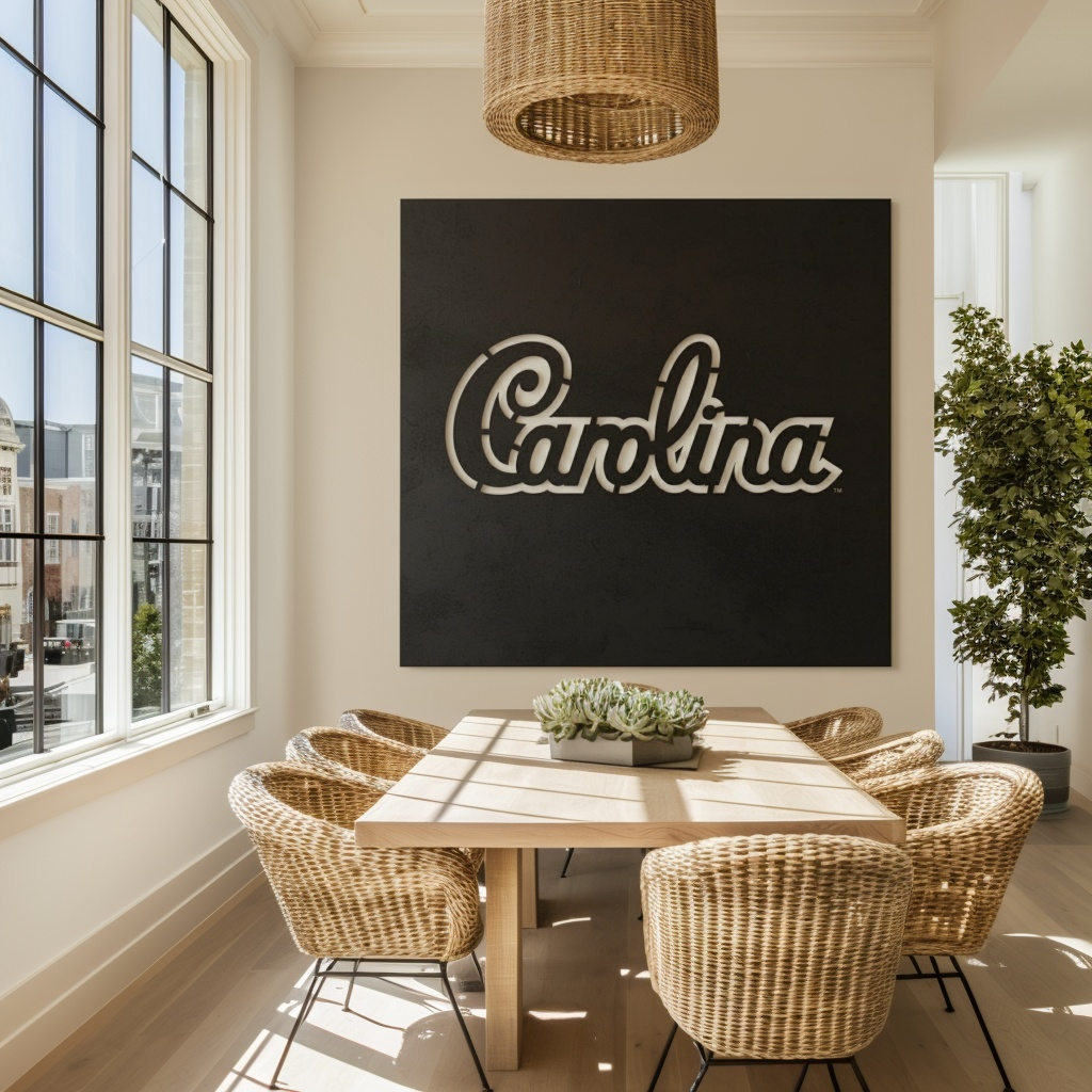 The South Carolina - Metal Wall Art - Square Forge