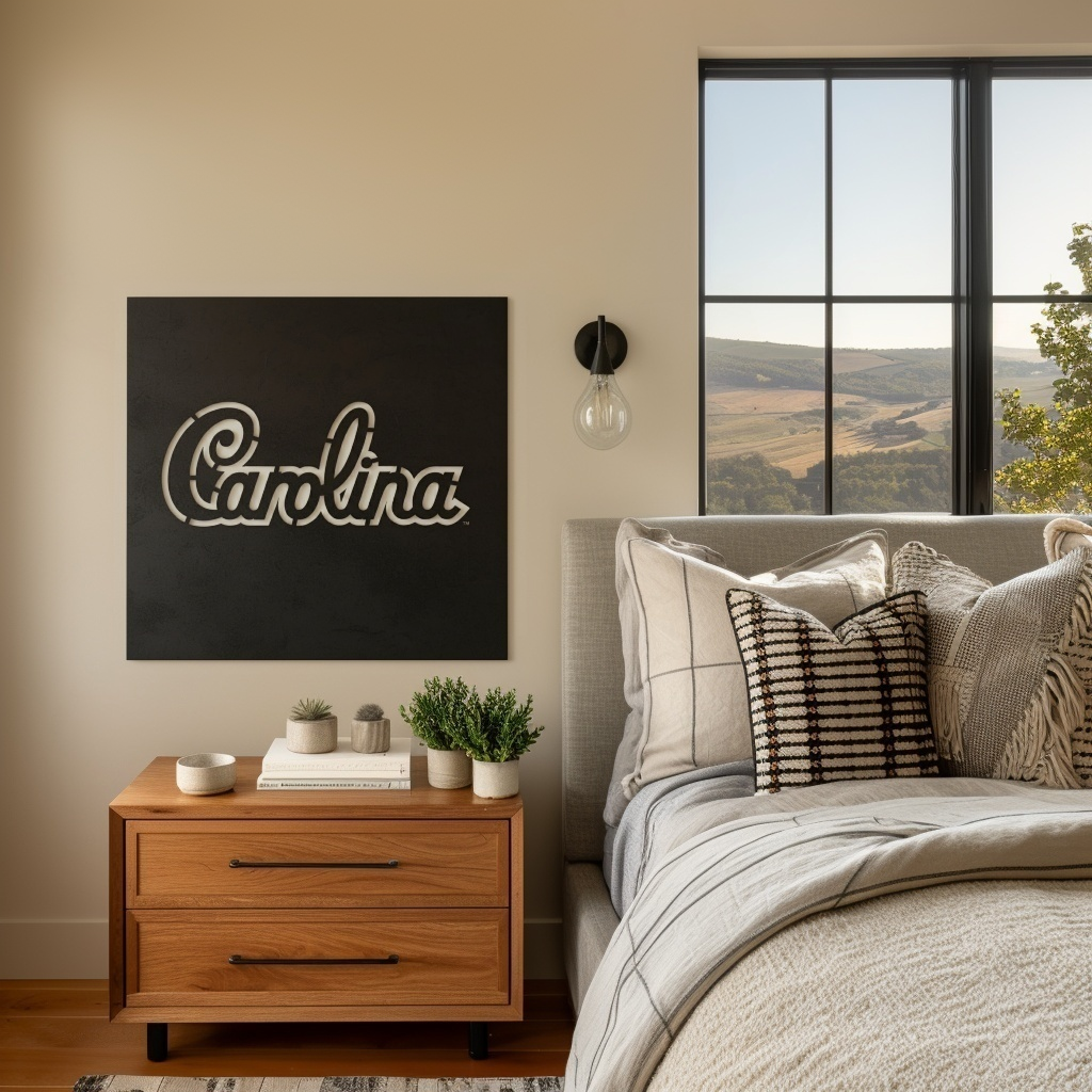 The South Carolina - Metal Wall Art - Square Forge