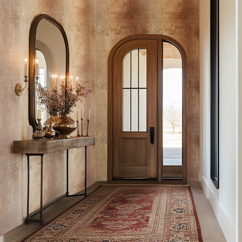 Umber Veil Wallpaper - Benton Lane Home - Painted Paper