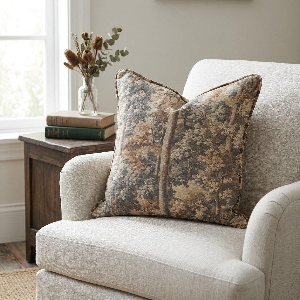 Under the Canopy Throw Pillow - Benton Lane Home - Lemon Park