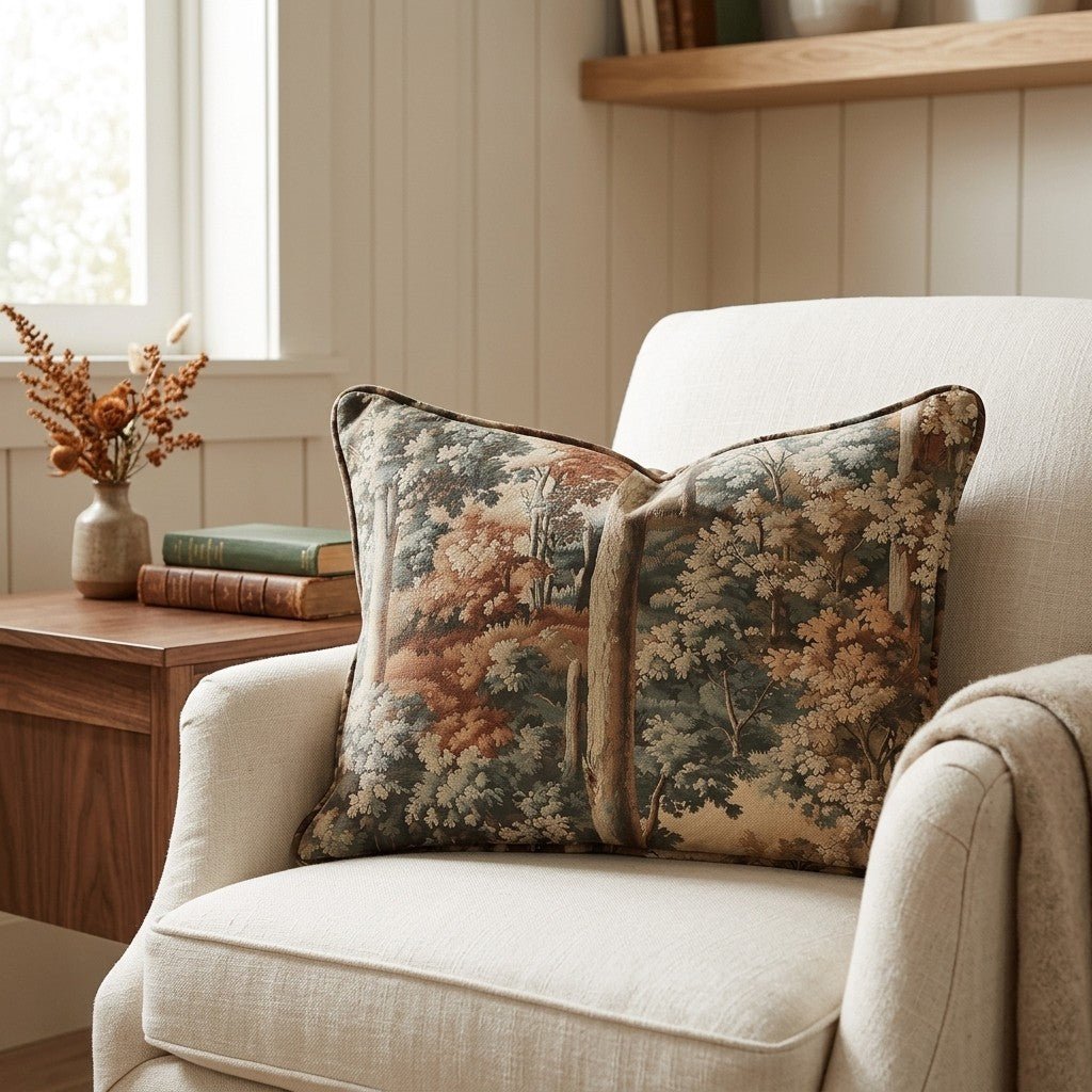Under the Canopy Throw Pillow - Benton Lane Home - Lemon Park