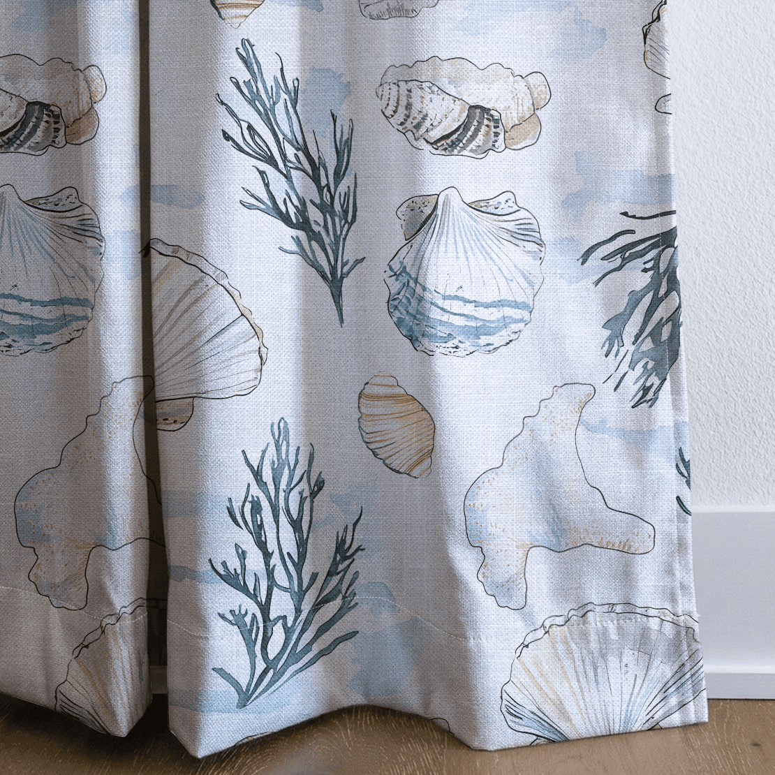 Under the Sea - Drapery - Benton Lane Home - Lemon Park