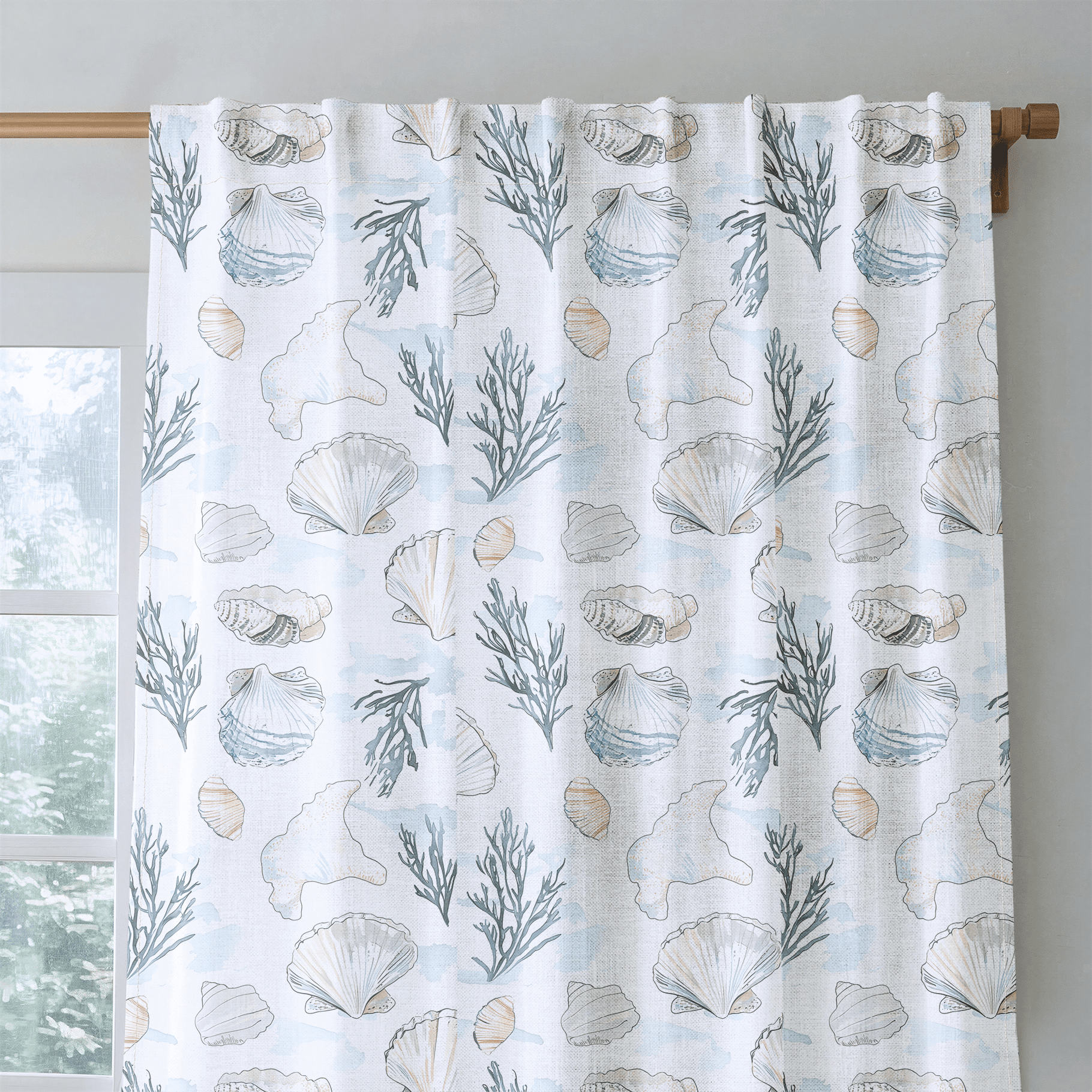 Under the Sea - Drapery - Benton Lane Home - Lemon Park