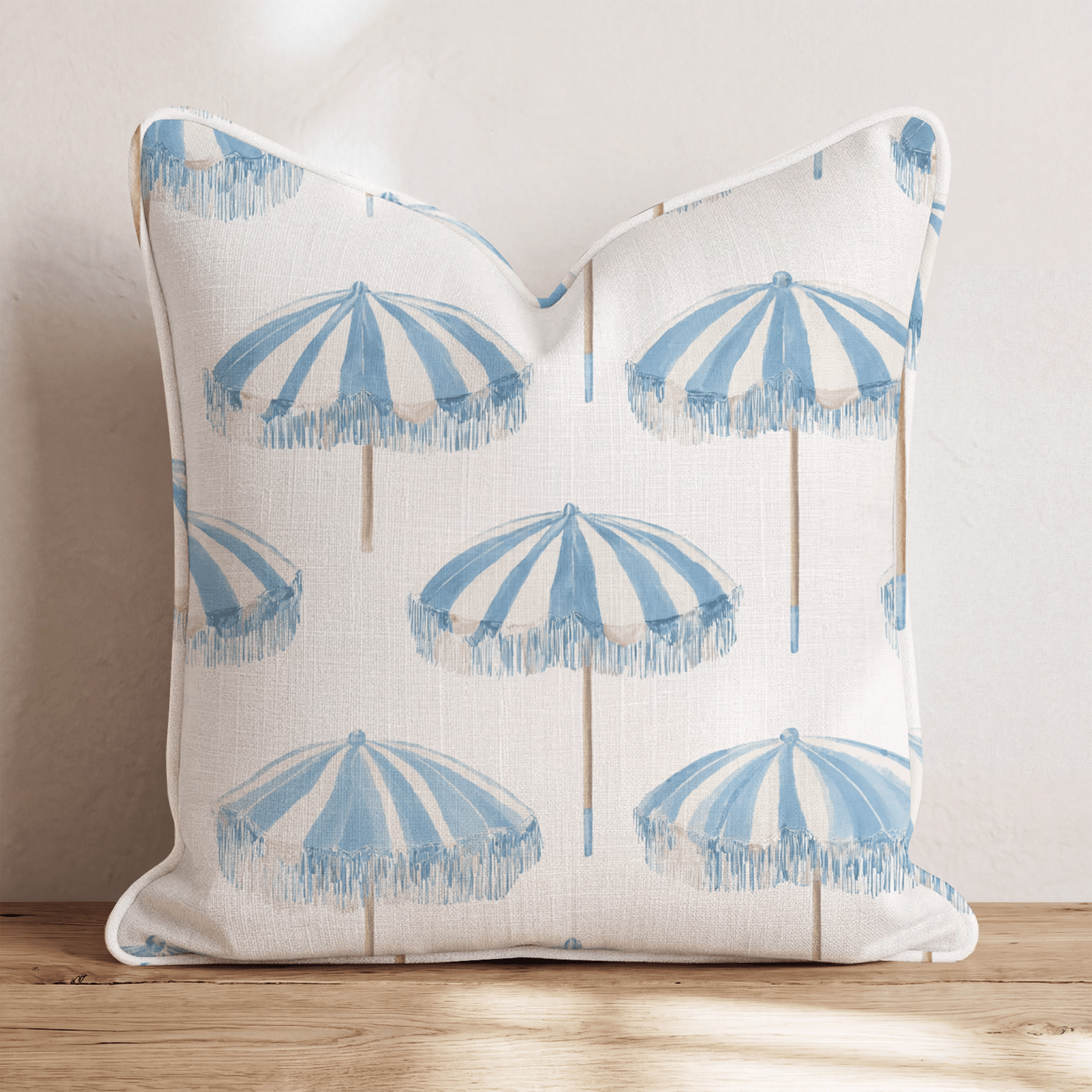 Under the Umbrella Throw Pillow - Benton Lane Home - Hillcroft Home