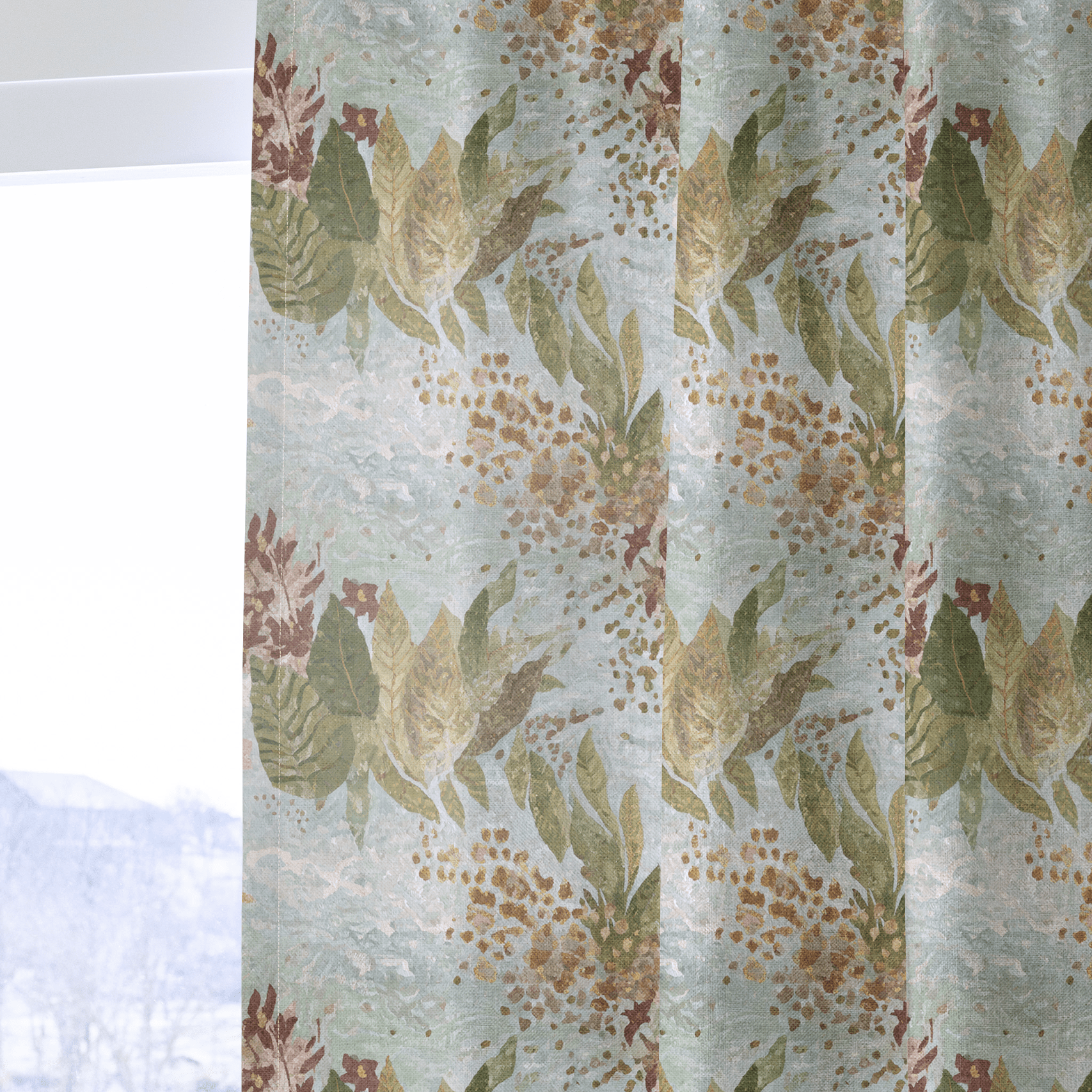 Ungathered - Drapery - Benton Lane Home - Lemon Park