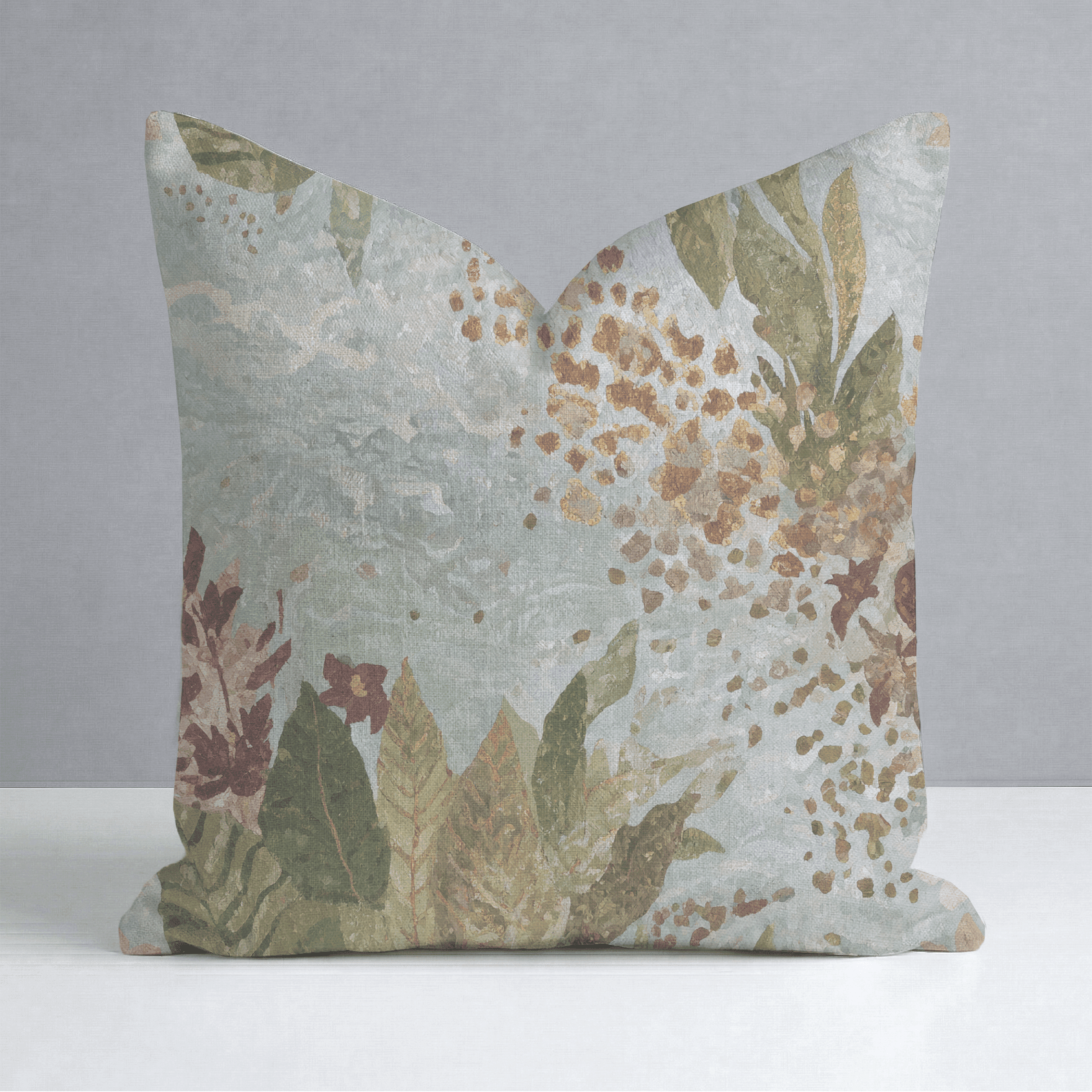 Ungathered Throw Pillow - Benton Lane Home - Lemon Park