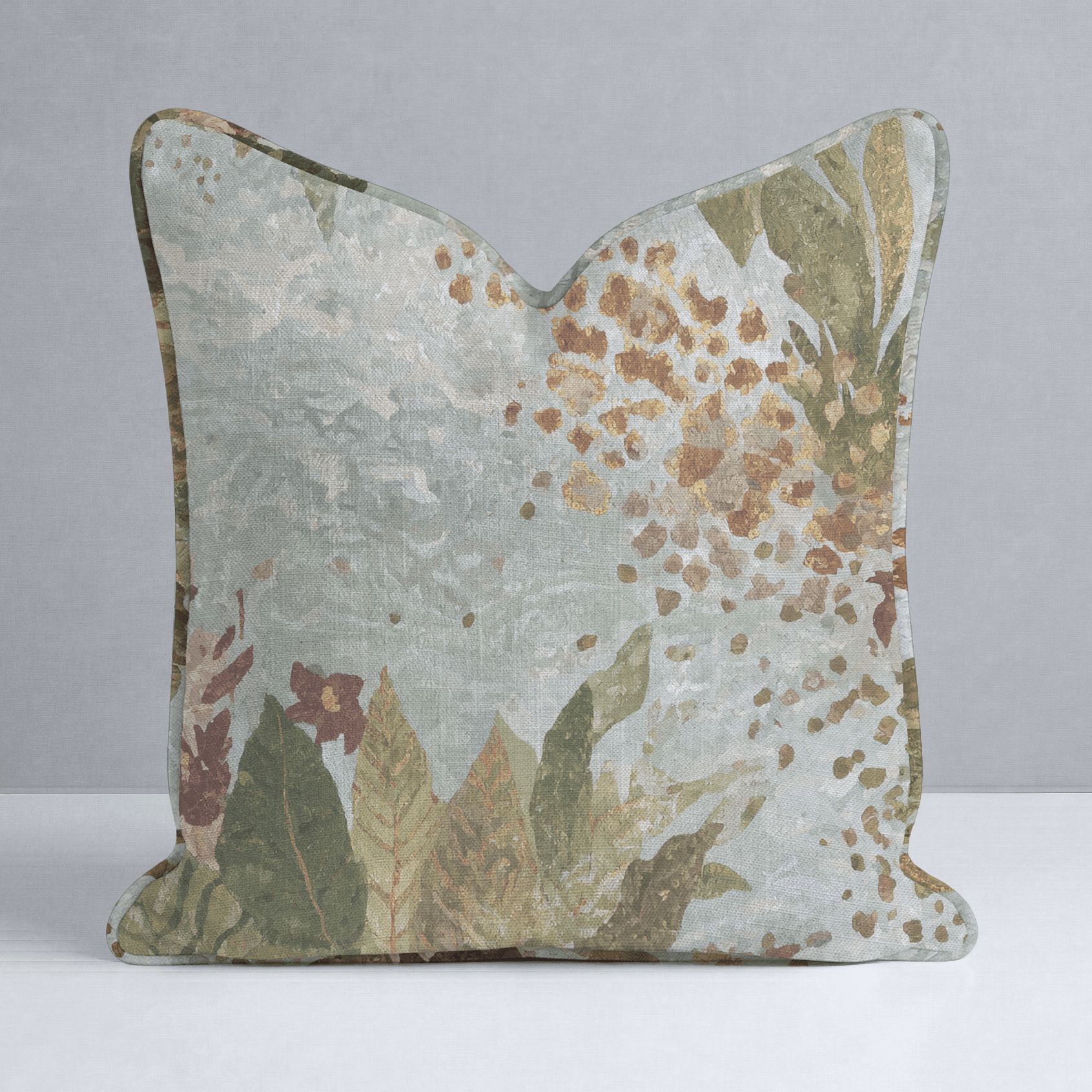 Ungathered Throw Pillow - Benton Lane Home - Lemon Park