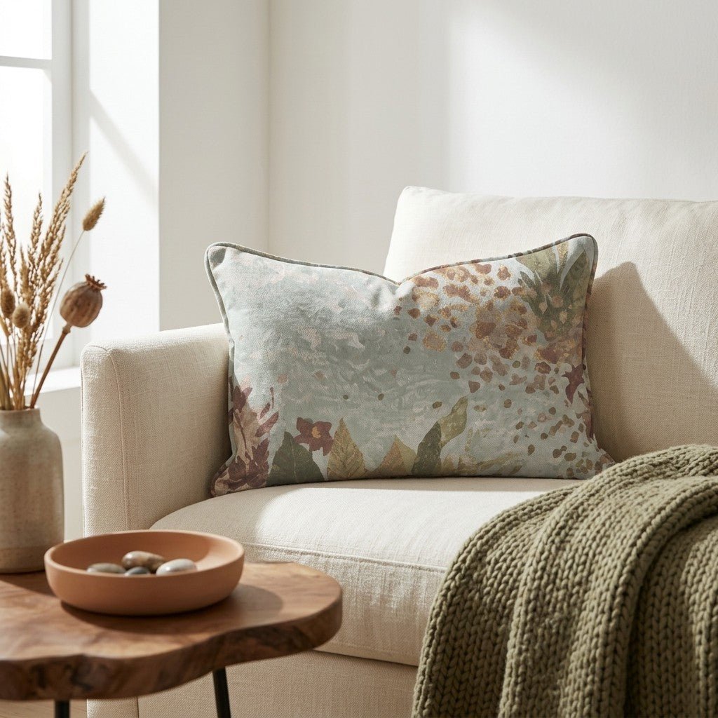 Ungathered Throw Pillow - Benton Lane Home - Lemon Park