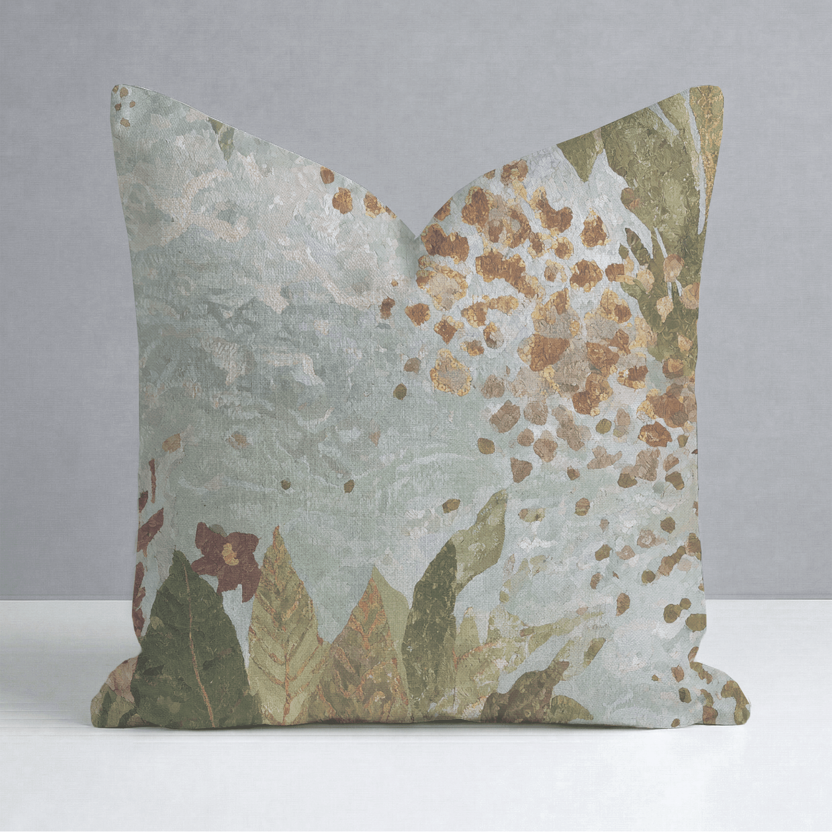 Ungathered Throw Pillow - Benton Lane Home - Lemon Park
