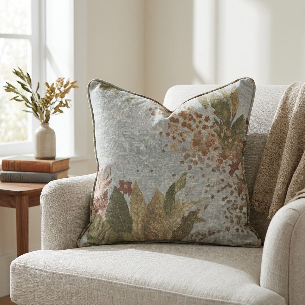 Ungathered Throw Pillow - Benton Lane Home - Lemon Park
