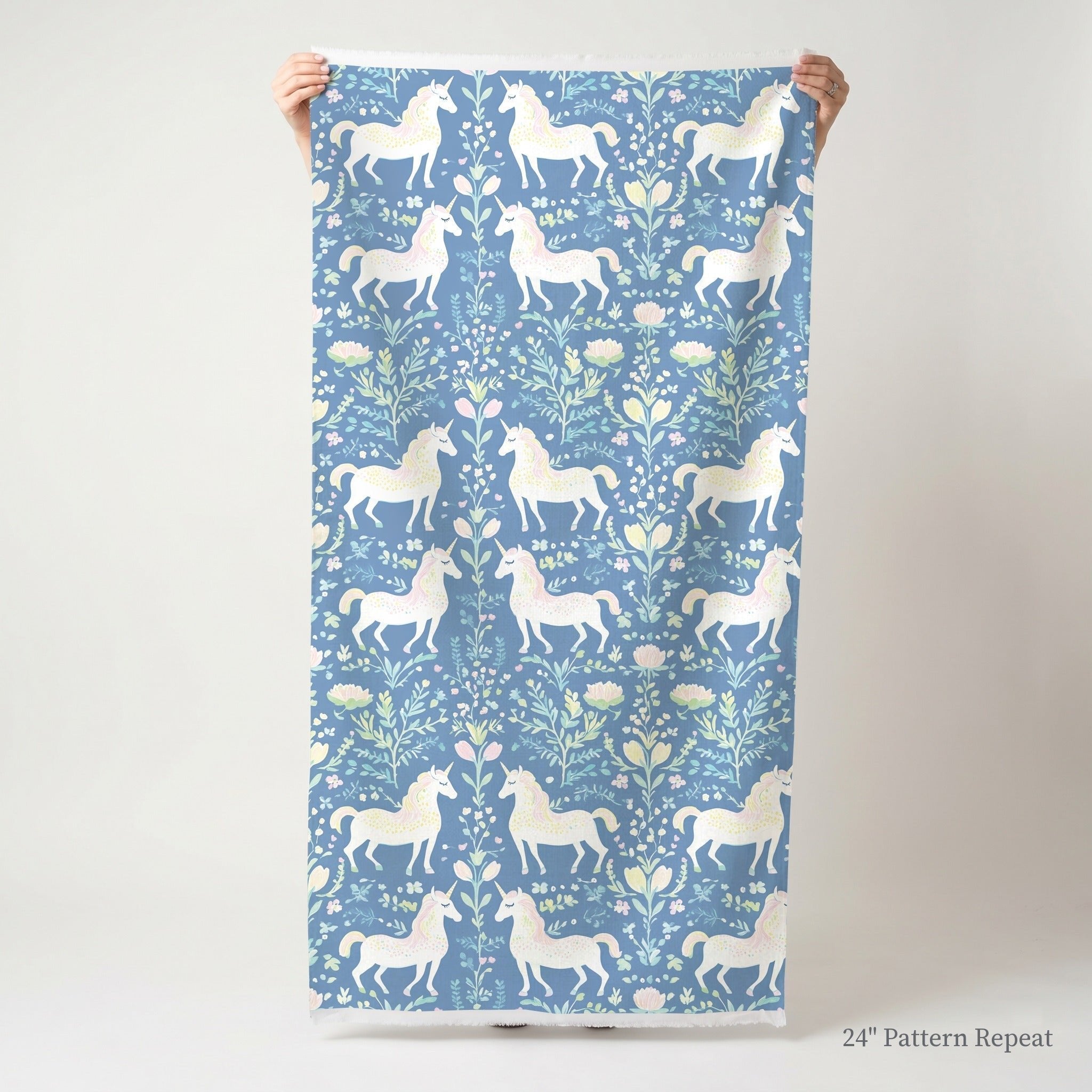 Unicorn Meadows - Fabric - Benton Lane Home - Lemon Park