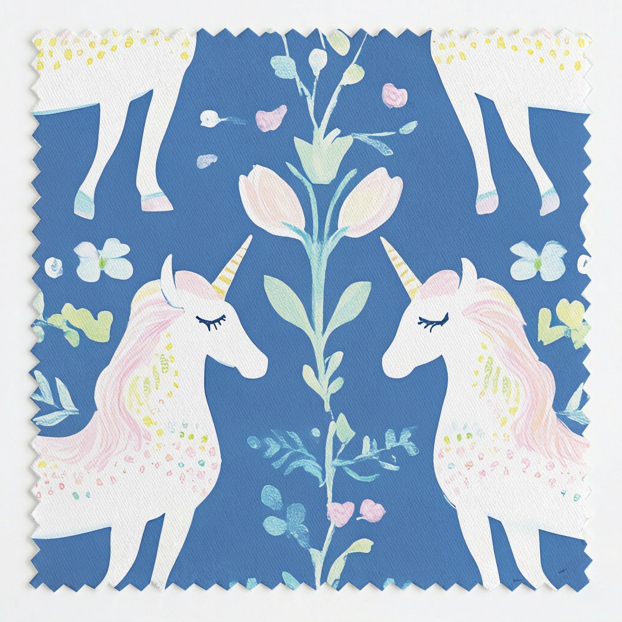 Unicorn Meadows - Fabric - Benton Lane Home - Lemon Park