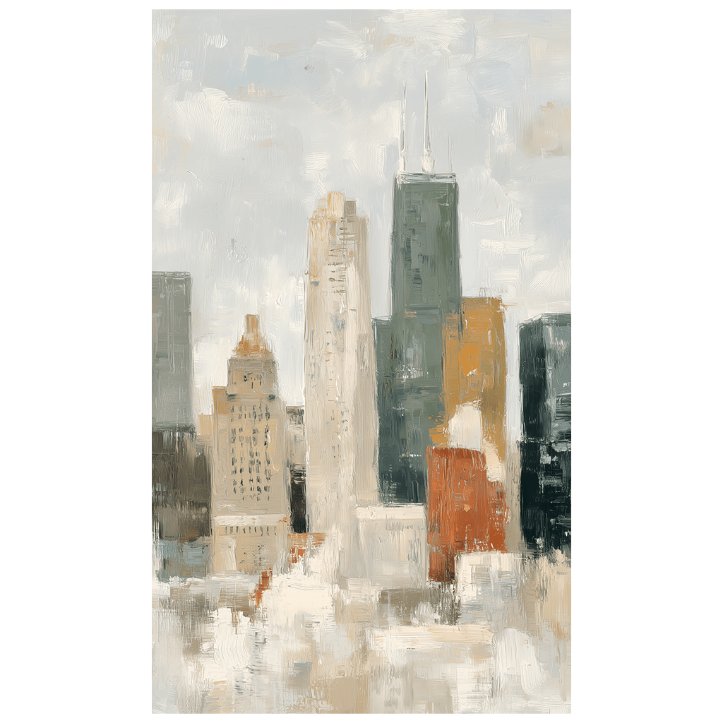 Uptown Skyline - Tapestry - Benton Lane Home - Lemon Park