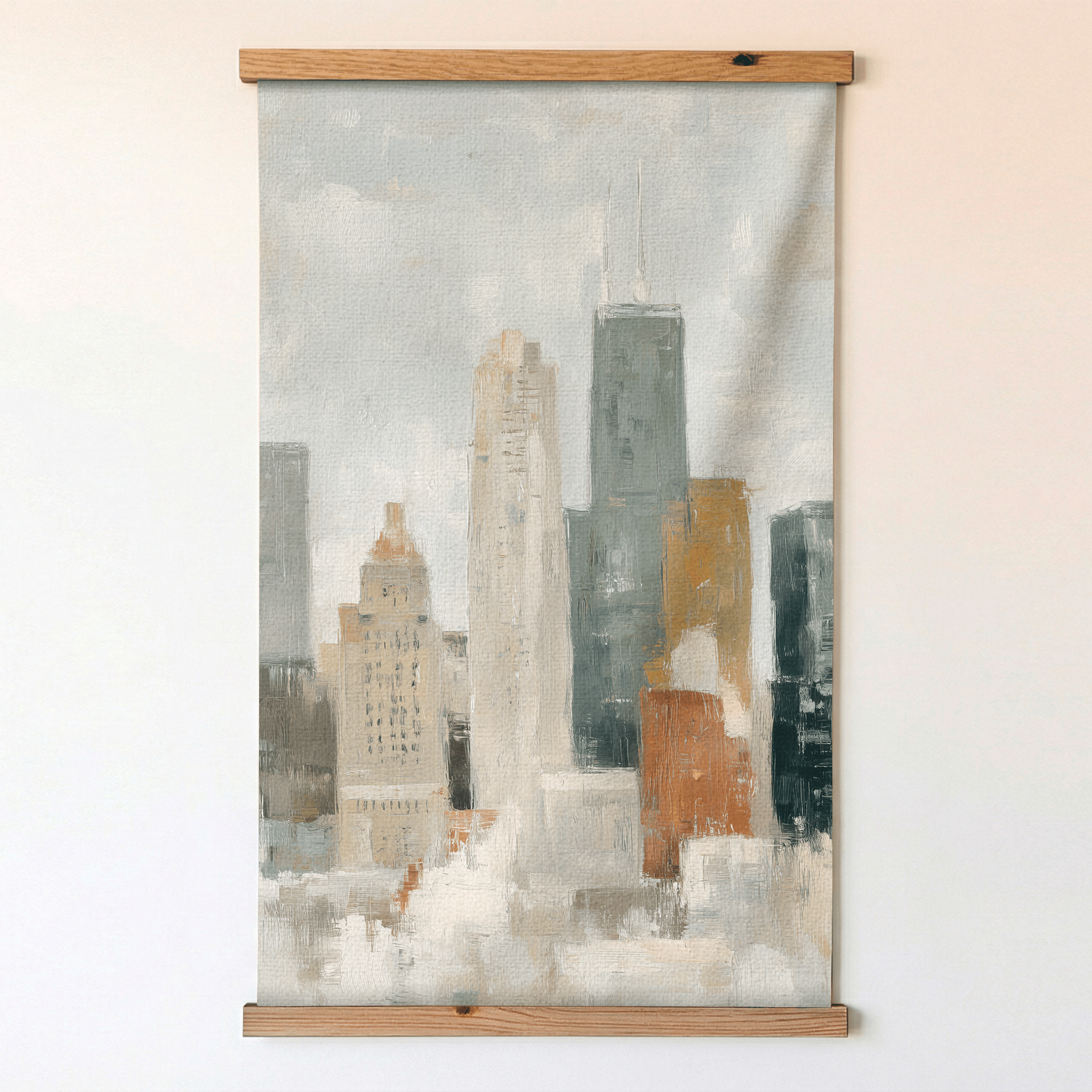 Uptown Skyline - Tapestry - Benton Lane Home - Lemon Park