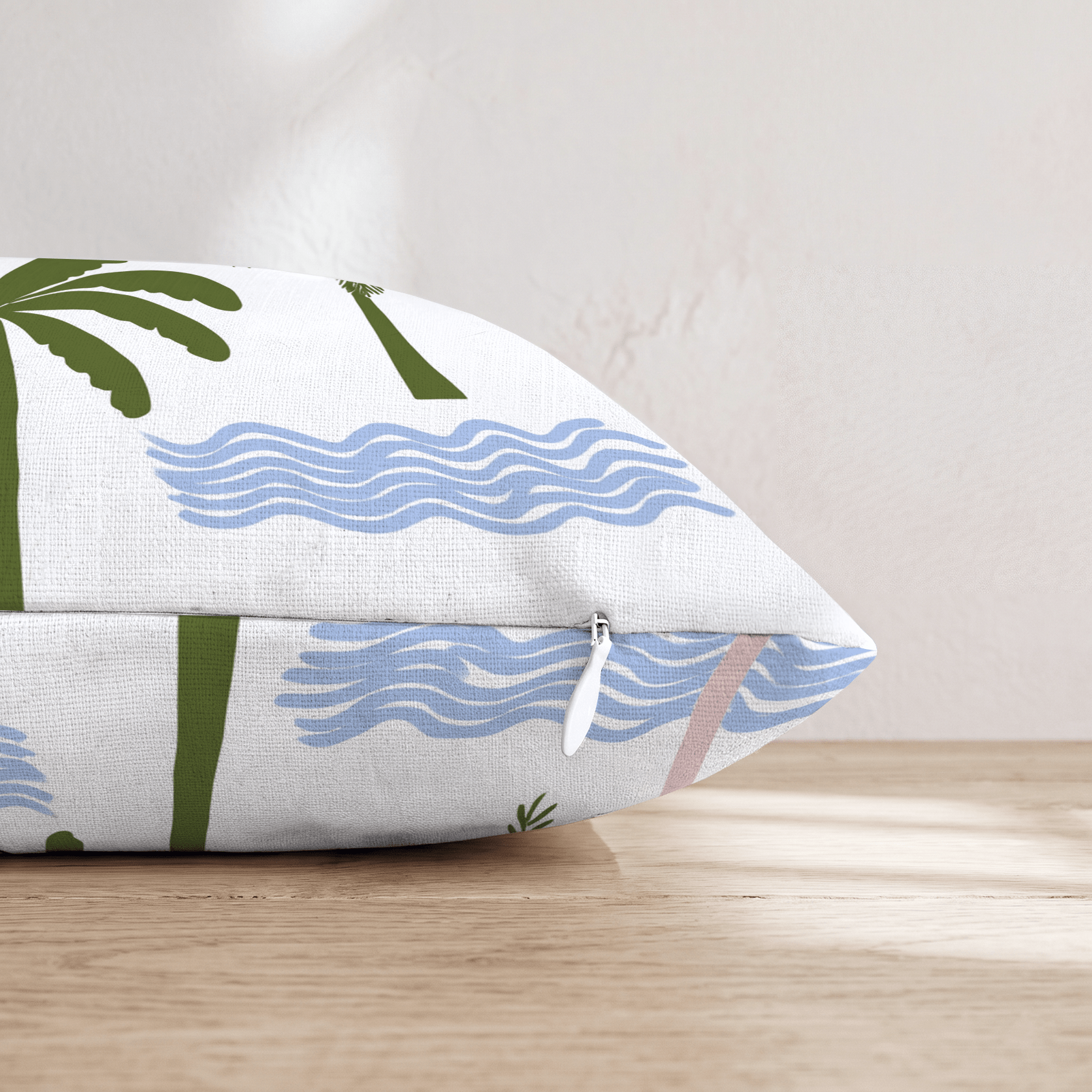 Vacation Collage Throw Pillow - Hillcroft Home