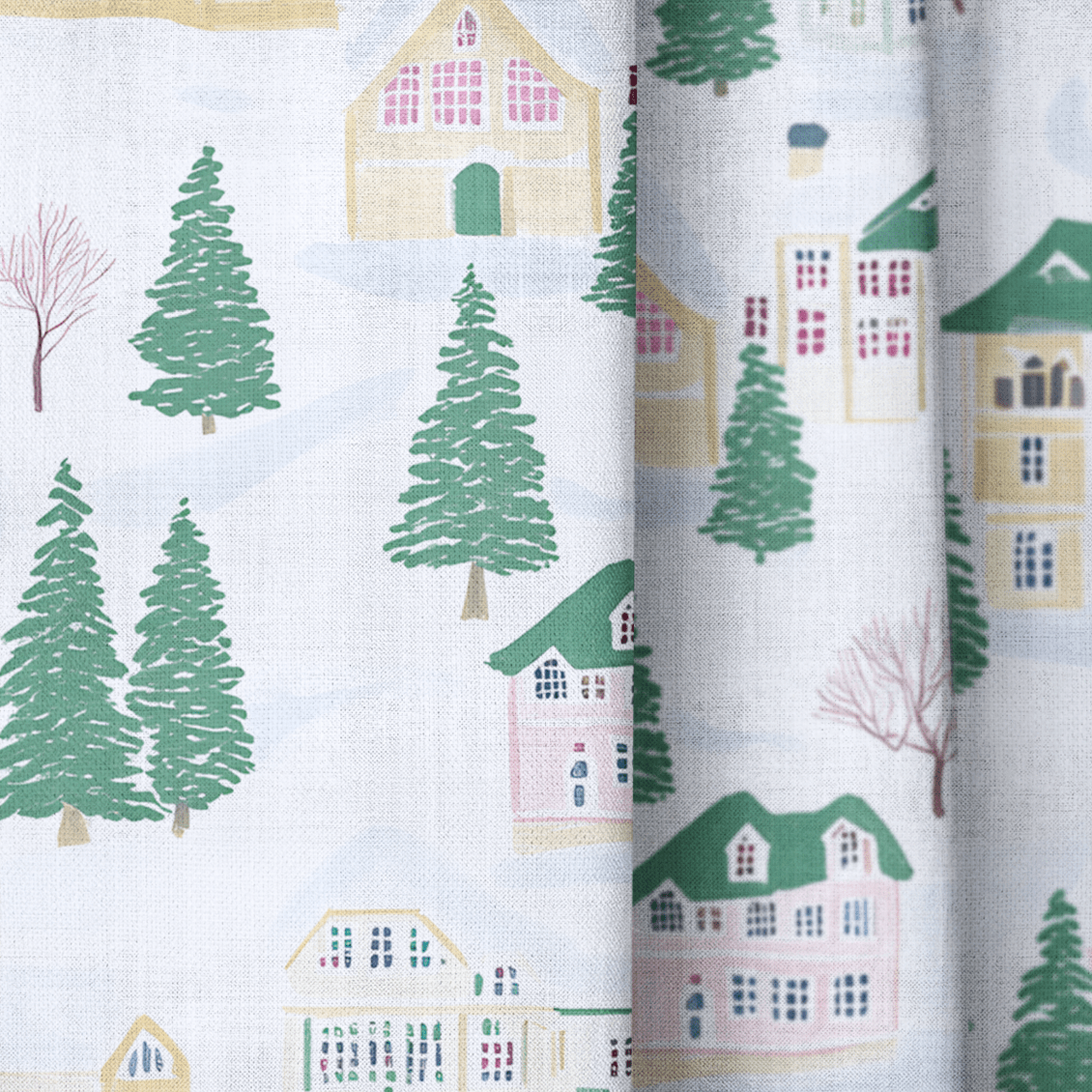 Vail Village - Drapery - Benton Lane Home - Lemon Park