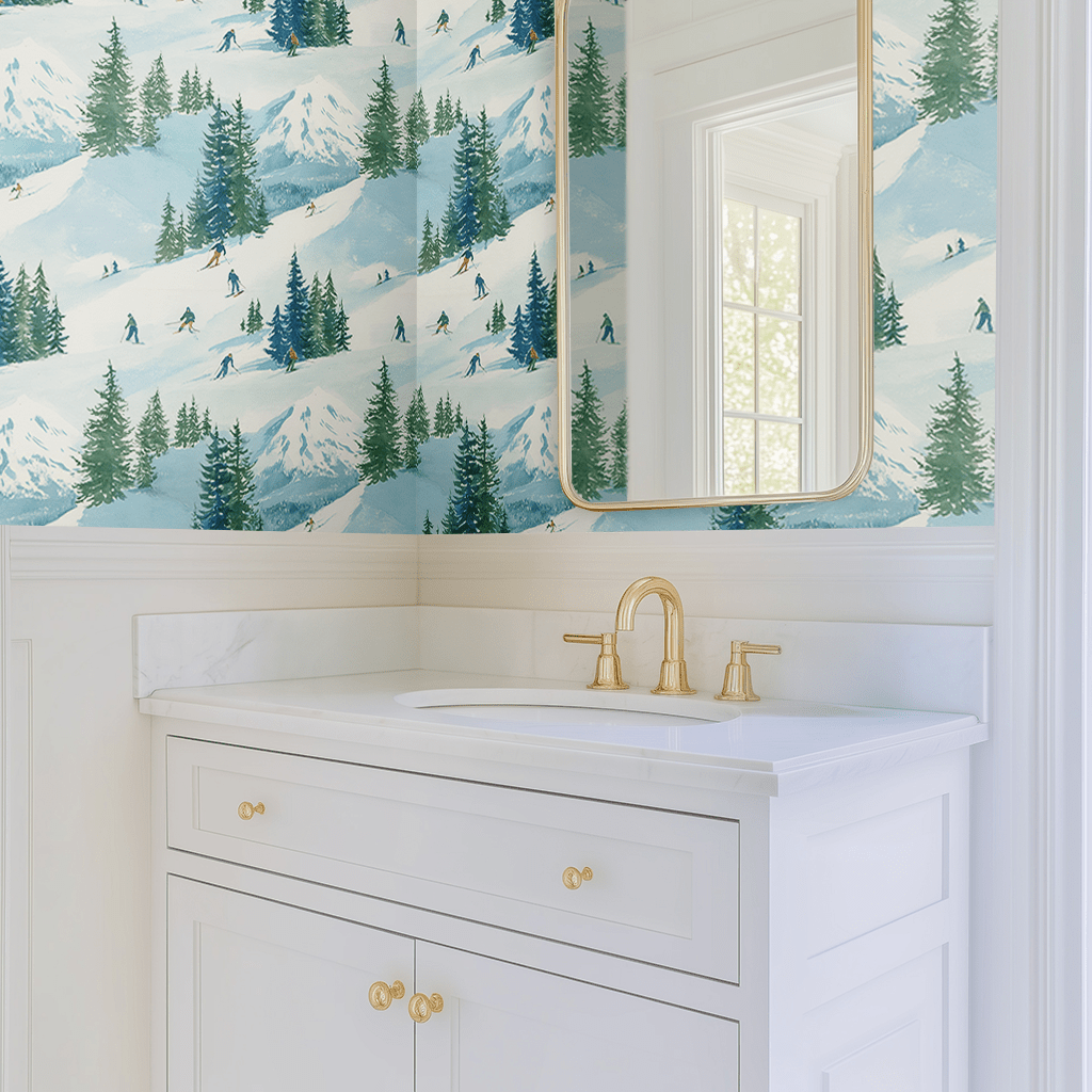 Vail Wallpaper - Benton Lane Home - Lemon Park
