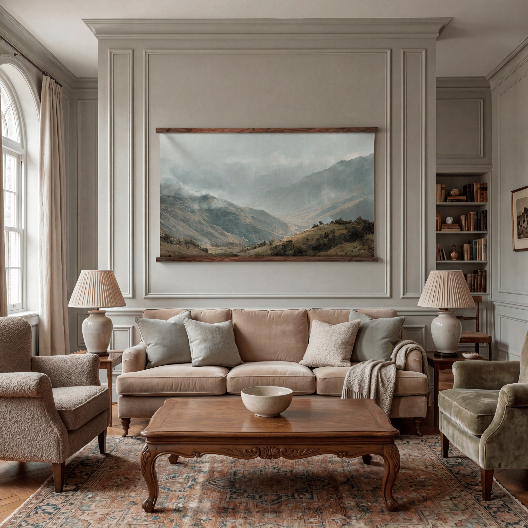 Valley Echos - Tapestry - Benton Lane Home - Painted Paper