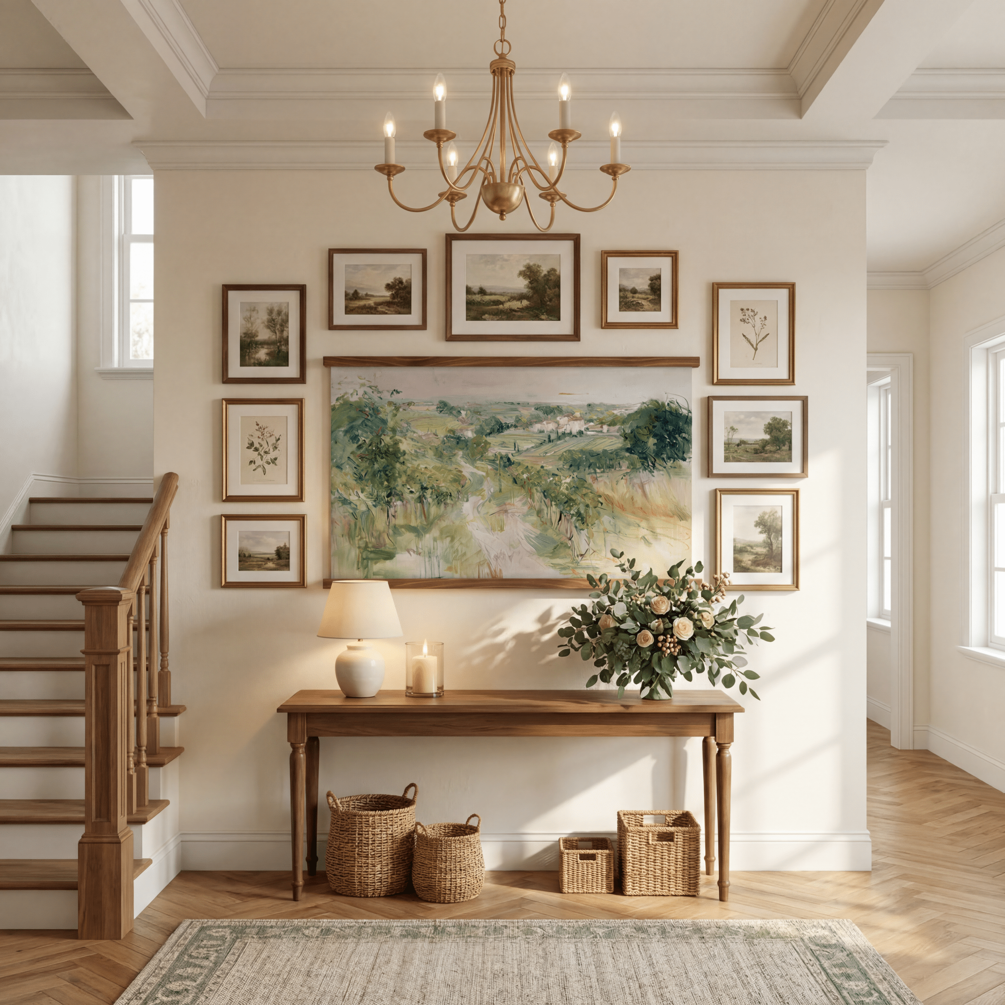 Valley Path - Tapestry - Benton Lane Home - Lemon Park