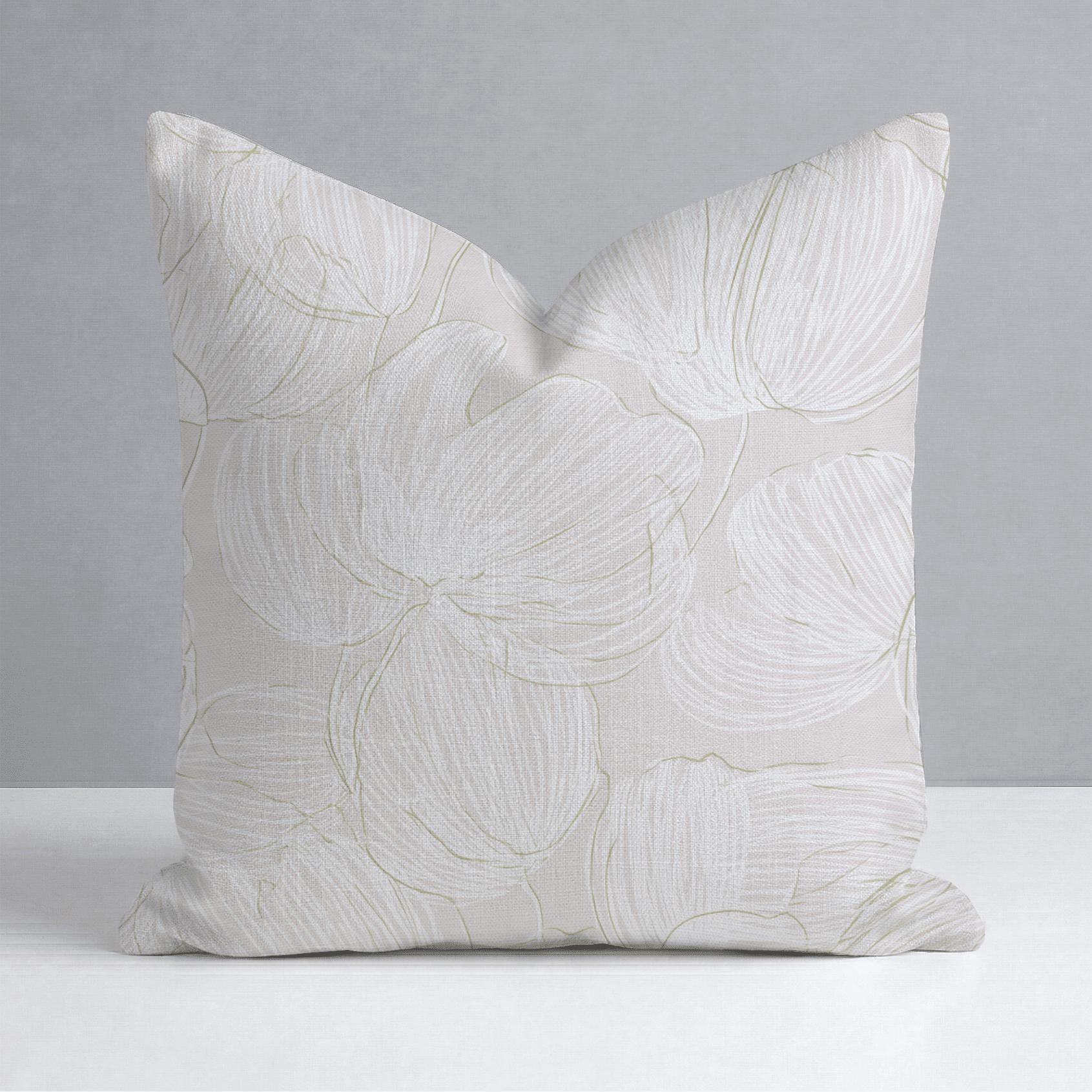 Vanilla Mocha Throw Pillow - Benton Lane Home - Lemon Park