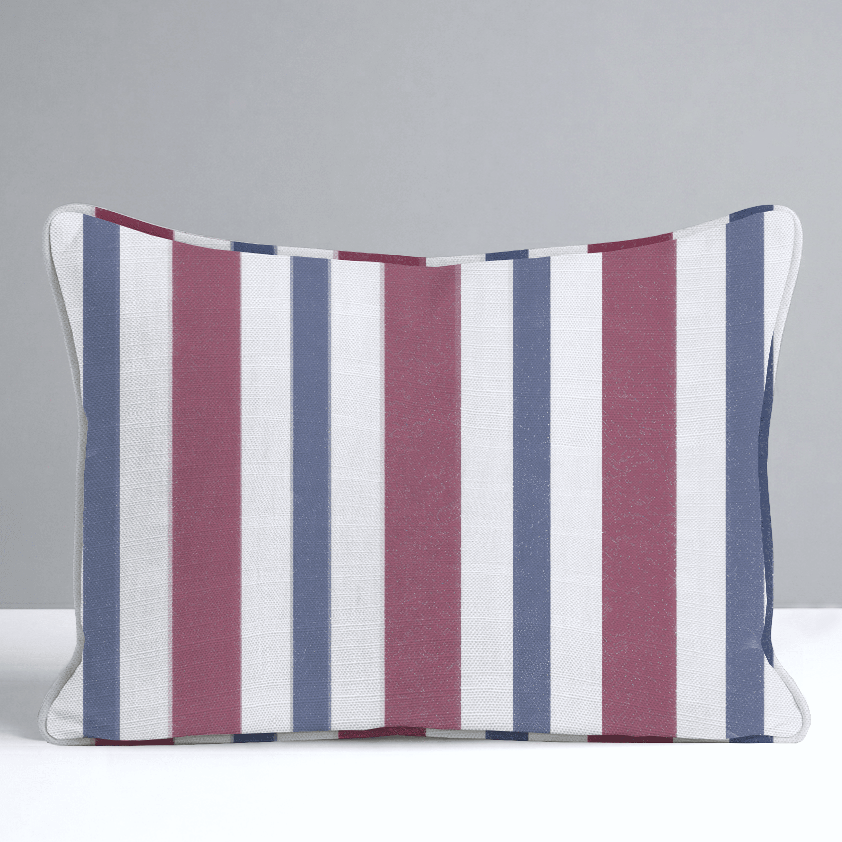 Varsity Stripe Throw Pillow - Benton Lane Home - Lemon Park