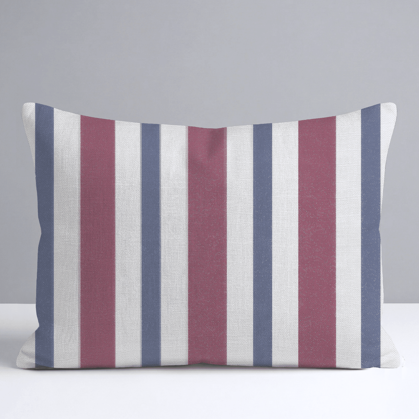 Varsity Stripe Throw Pillow - Benton Lane Home - Lemon Park