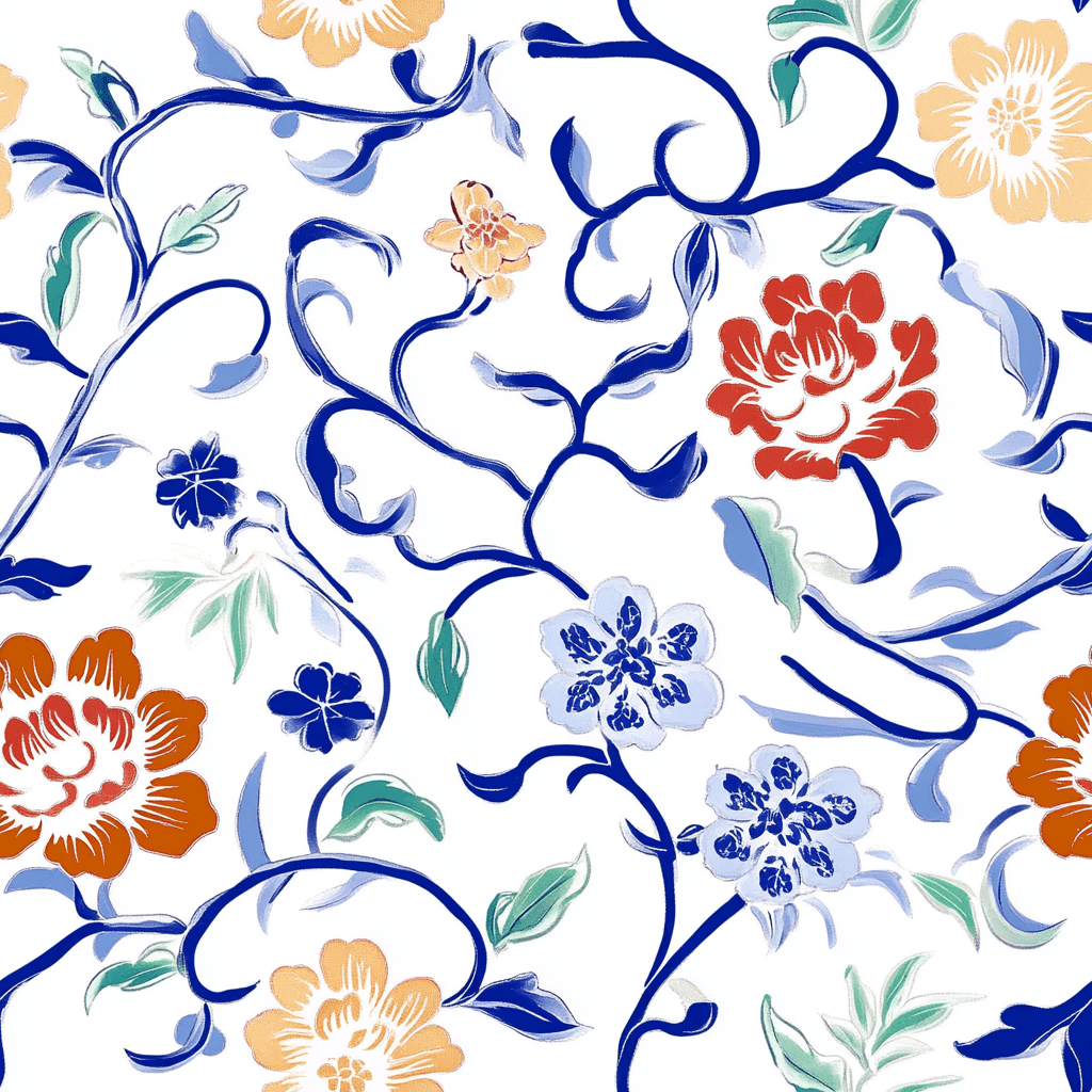 Velmira Wallpaper - Benton Lane Home - Painted Paper