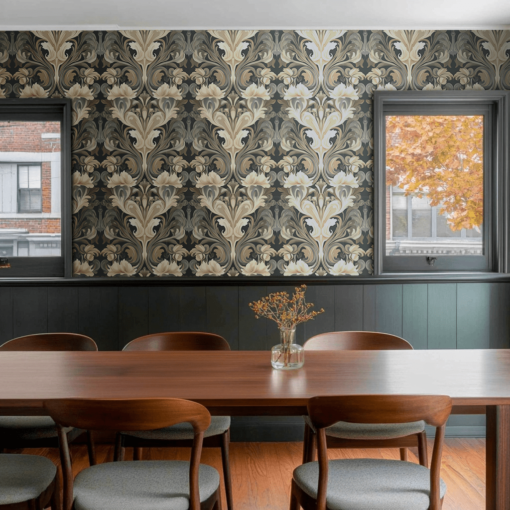 Veloria Wallpaper - Benton Lane Home - Painted Paper