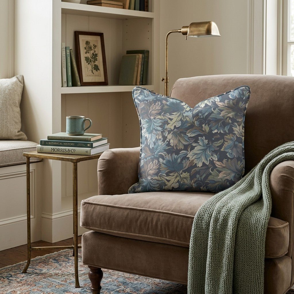 Velvet Briar Throw Pillow - Benton Lane Home - Hillcroft Home