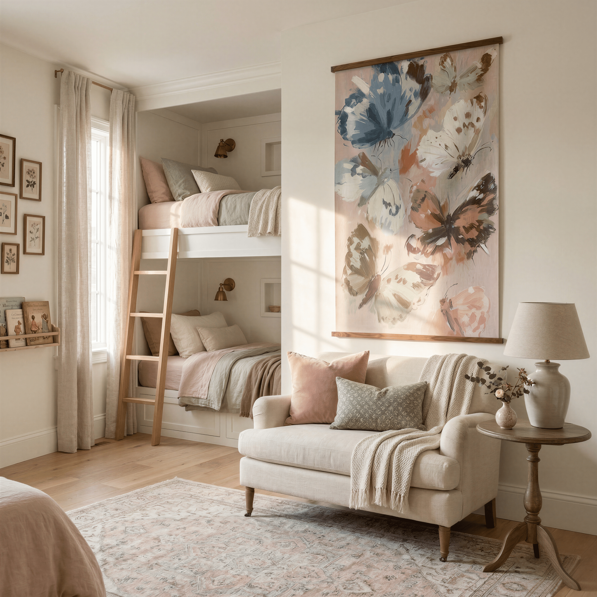 Velvet Flutter - Tapestry - Benton Lane Home - Lemon Park