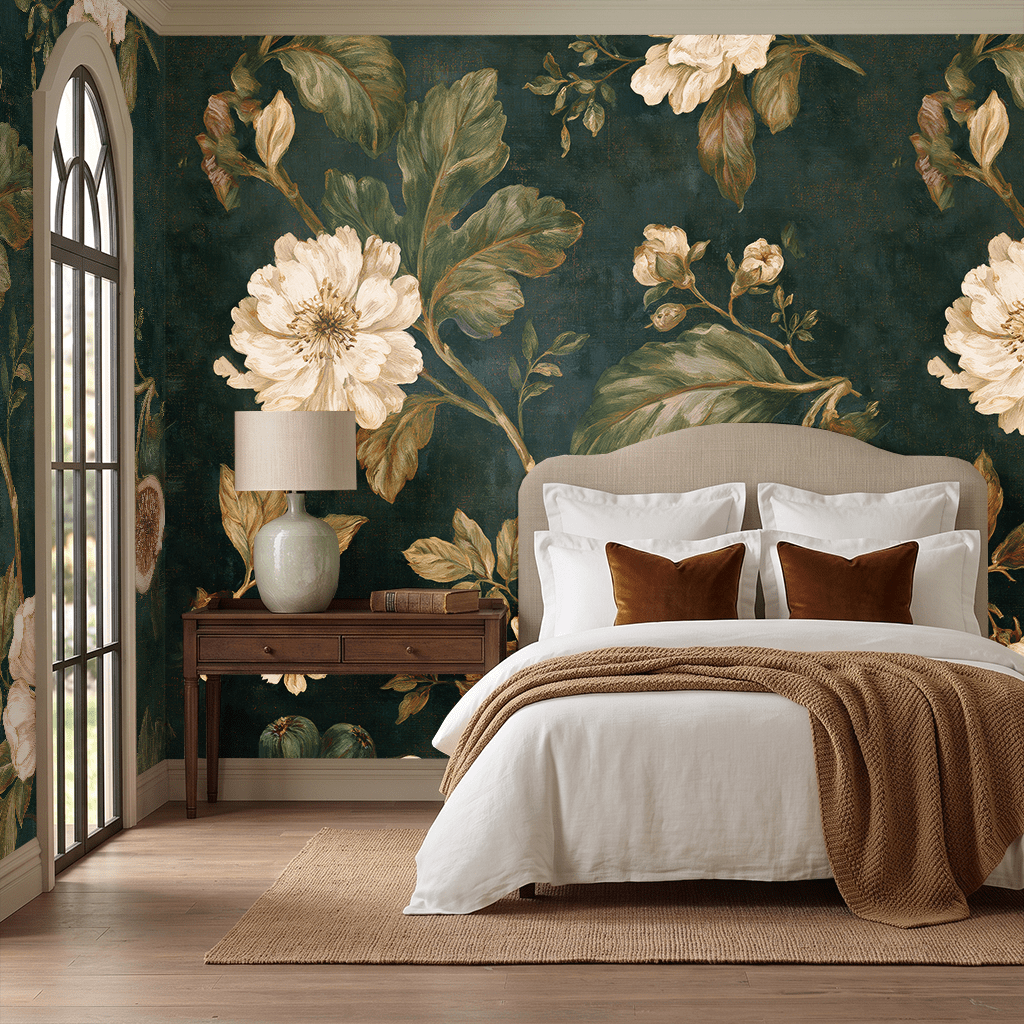 Velvet Garden - Wall Mural - Painted Paper
