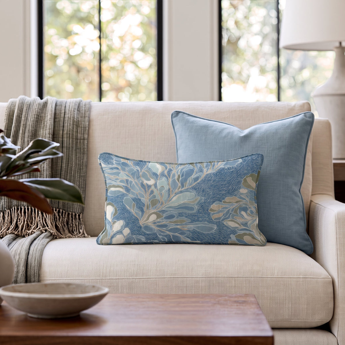 Velvet Hour Throw Pillow - Benton Lane Home - Hillcroft Home