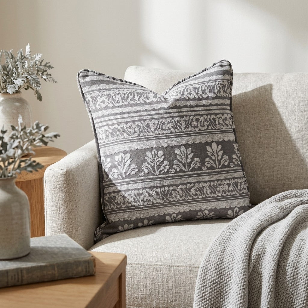Velvet Petal Throw Pillow - Benton Lane Home - Lemon Park