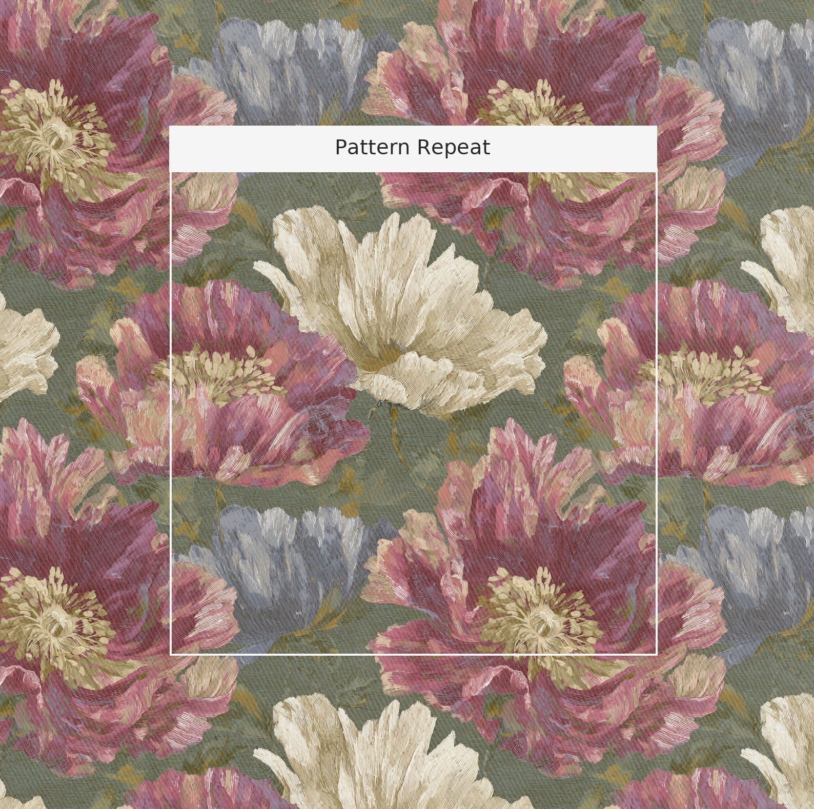 Velvet Poppy - Fabric - Benton Lane Home - Lemon Park