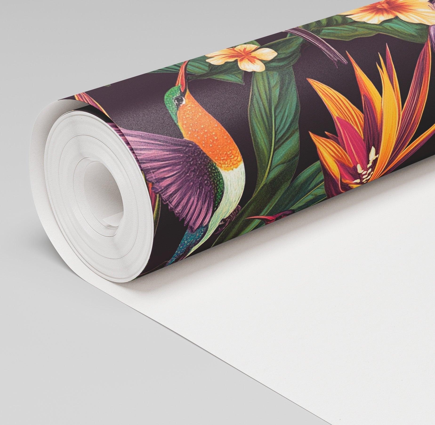 Velvet Tropic Wallpaper - Benton Lane Home - Painted Paper