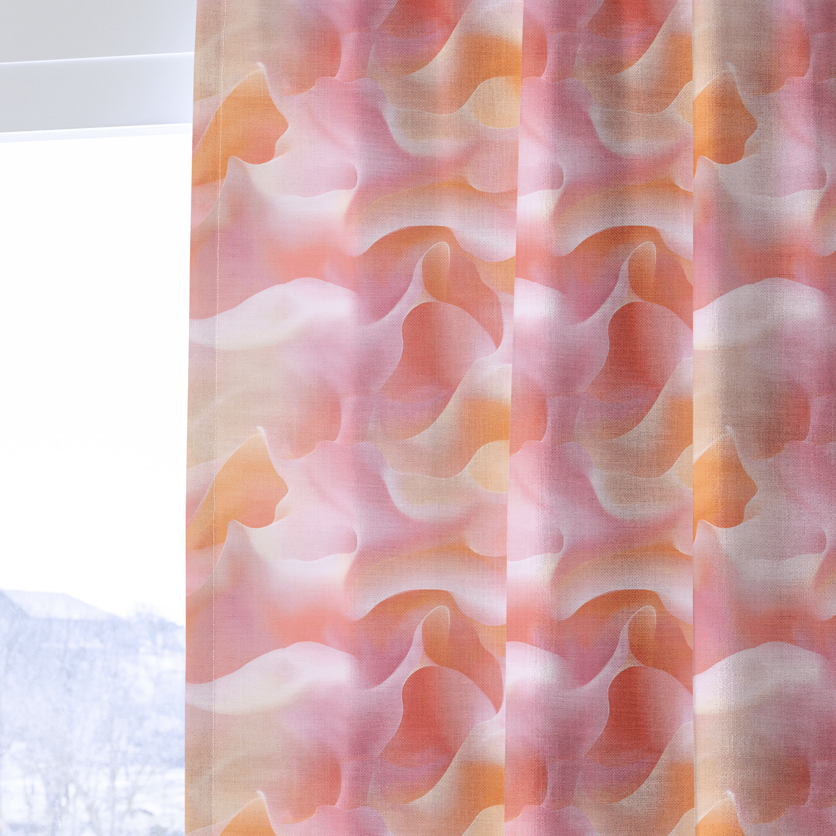 Velvet Waves - Drapery - Benton Lane Home - Lemon Park