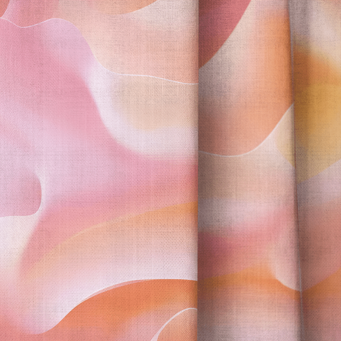 Velvet Waves - Drapery - Benton Lane Home - Lemon Park