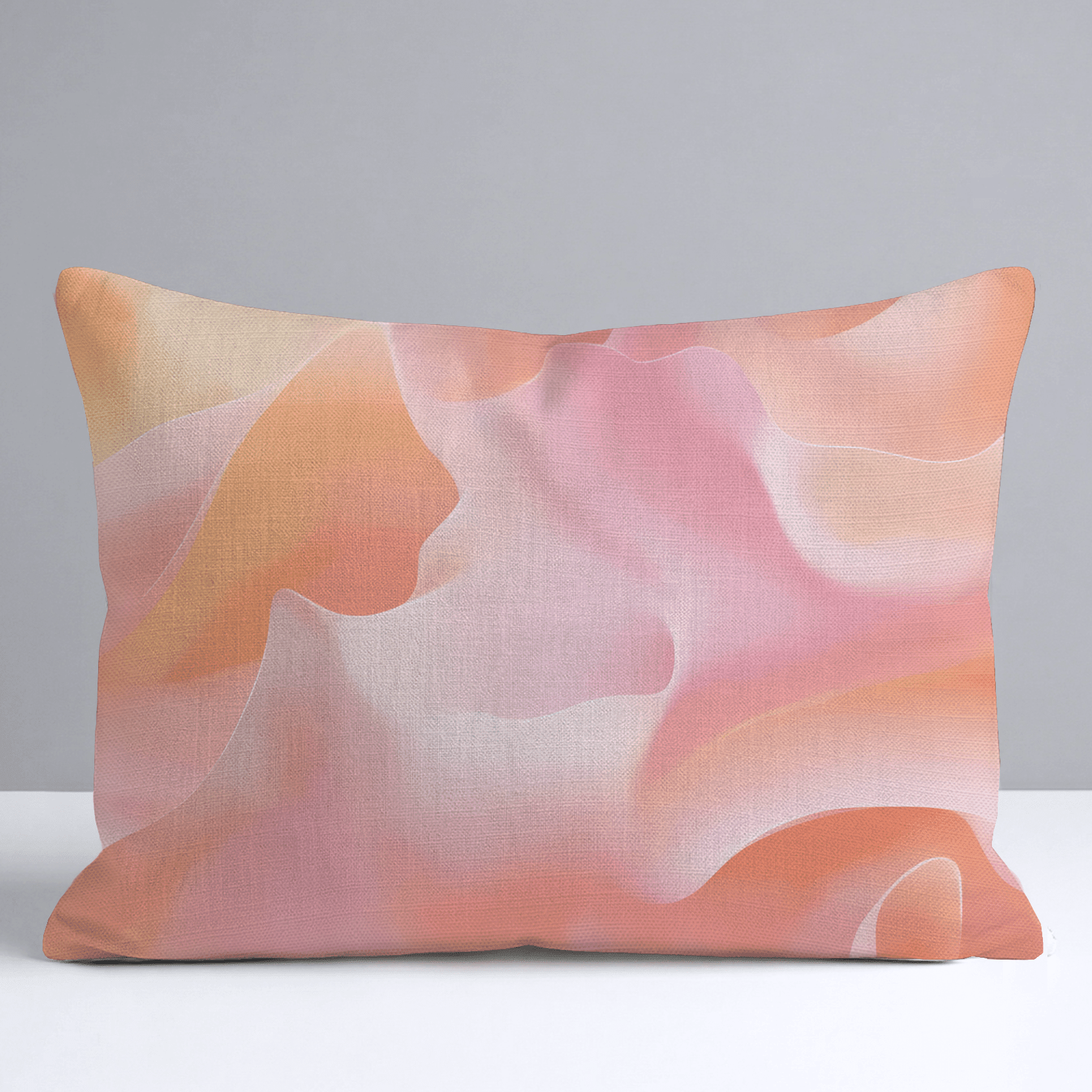 Velvet Waves Throw Pillow - Benton Lane Home - Lemon Park