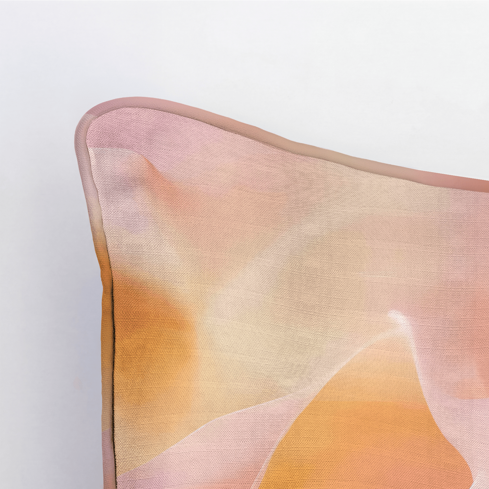 Velvet Waves Throw Pillow - Benton Lane Home - Lemon Park