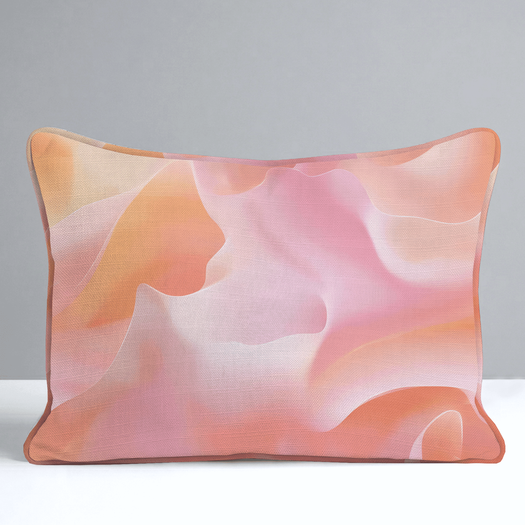 Velvet Waves Throw Pillow - Benton Lane Home - Lemon Park