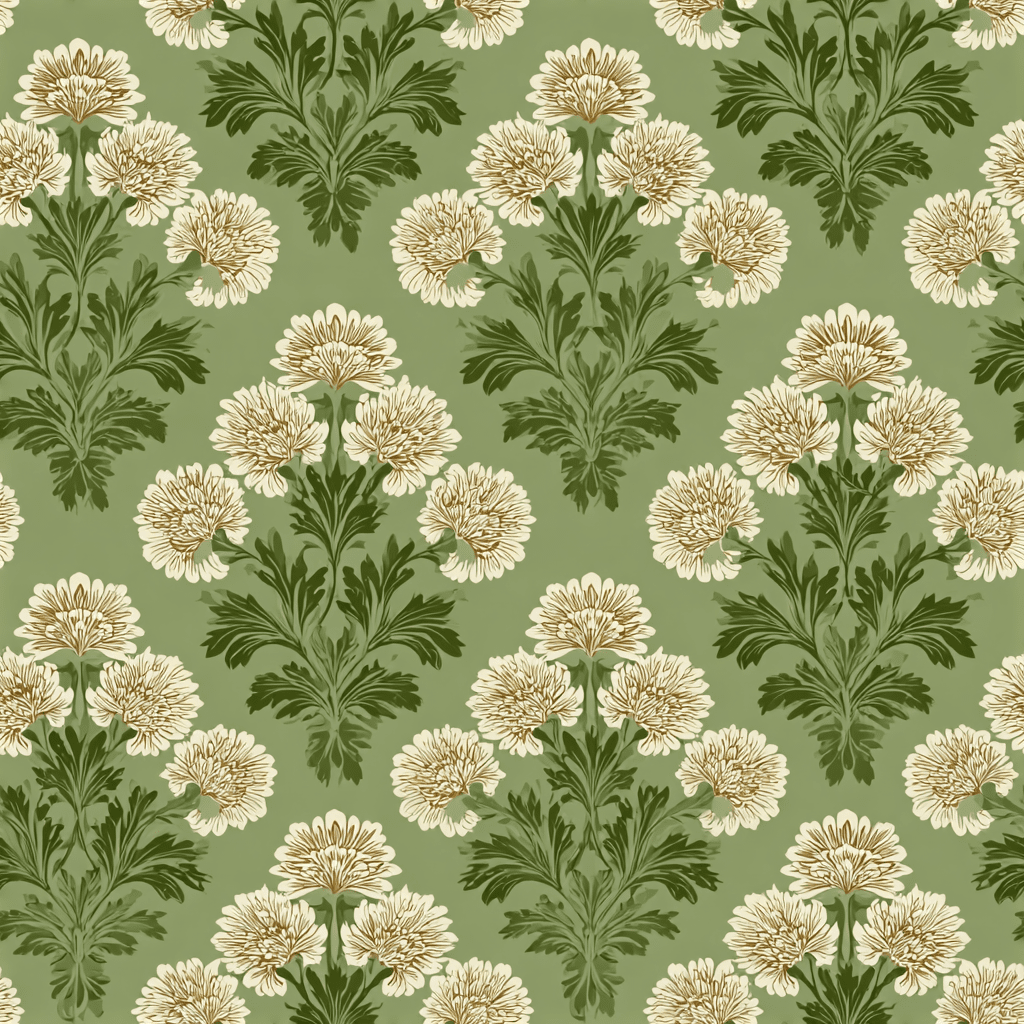Verdant Bouquet Wallpaper - Benton Lane Home - Benton Lane