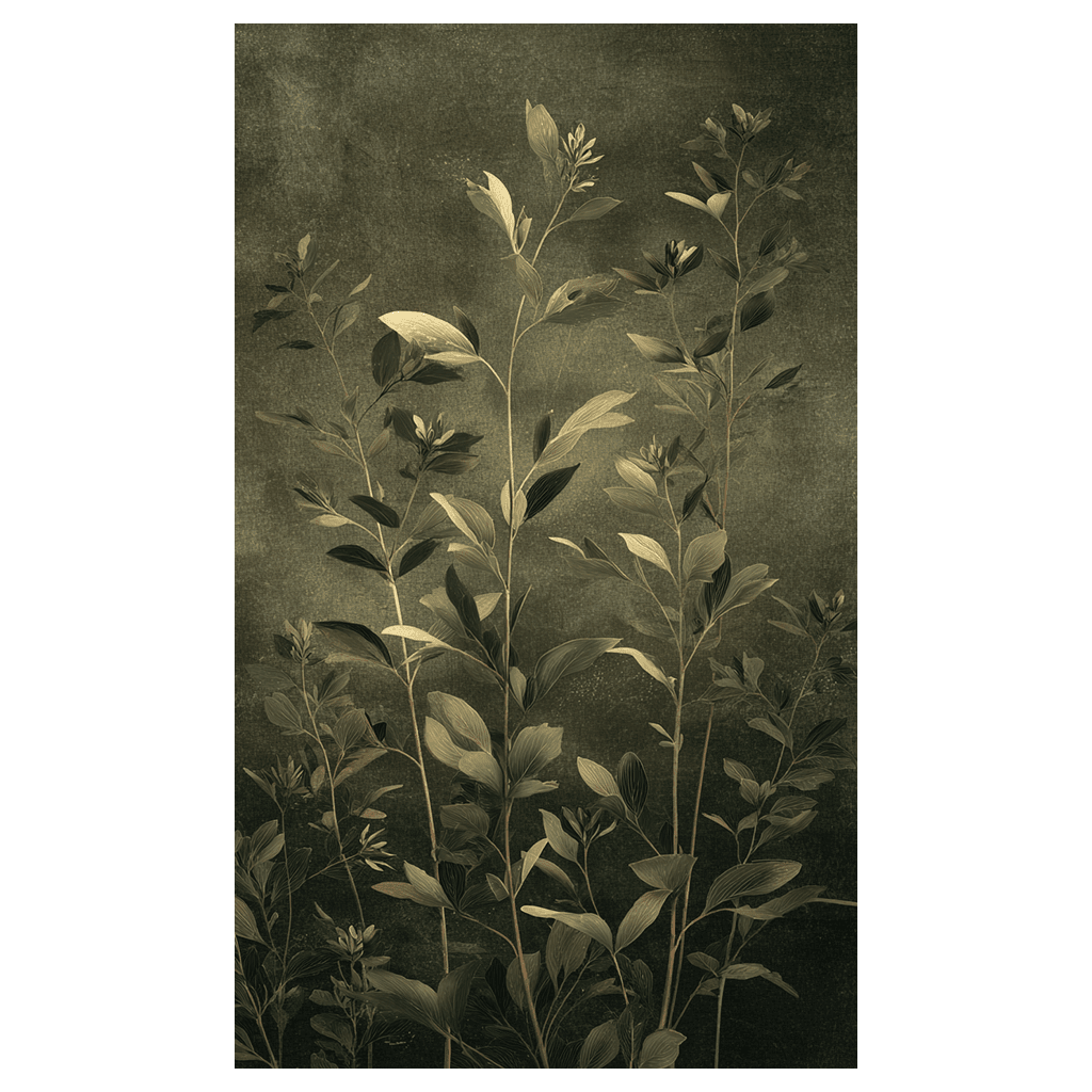Verdant Silhouettes - Tapestry - Benton Lane Home - Painted Paper