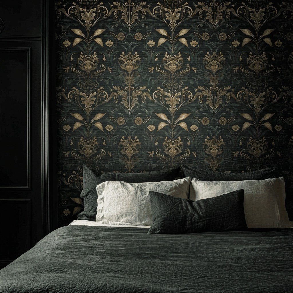 Verdessa Faux Grasscloth Wallpaper - Painted Paper