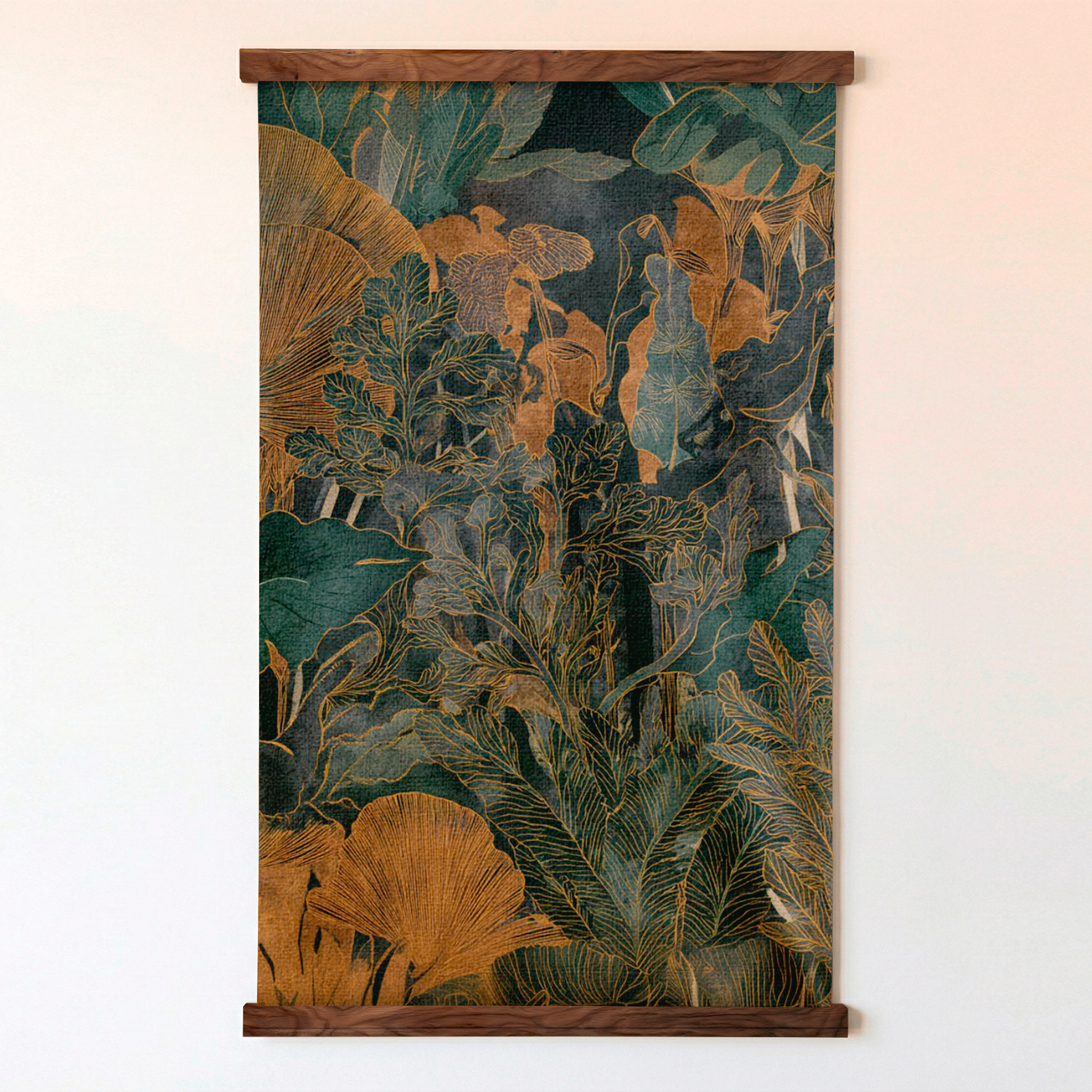 Verdure in Brass - Tapestry - Benton Lane Home - Painted Paper