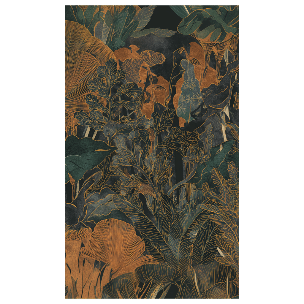 Verdure in Brass - Tapestry - Benton Lane Home - Painted Paper
