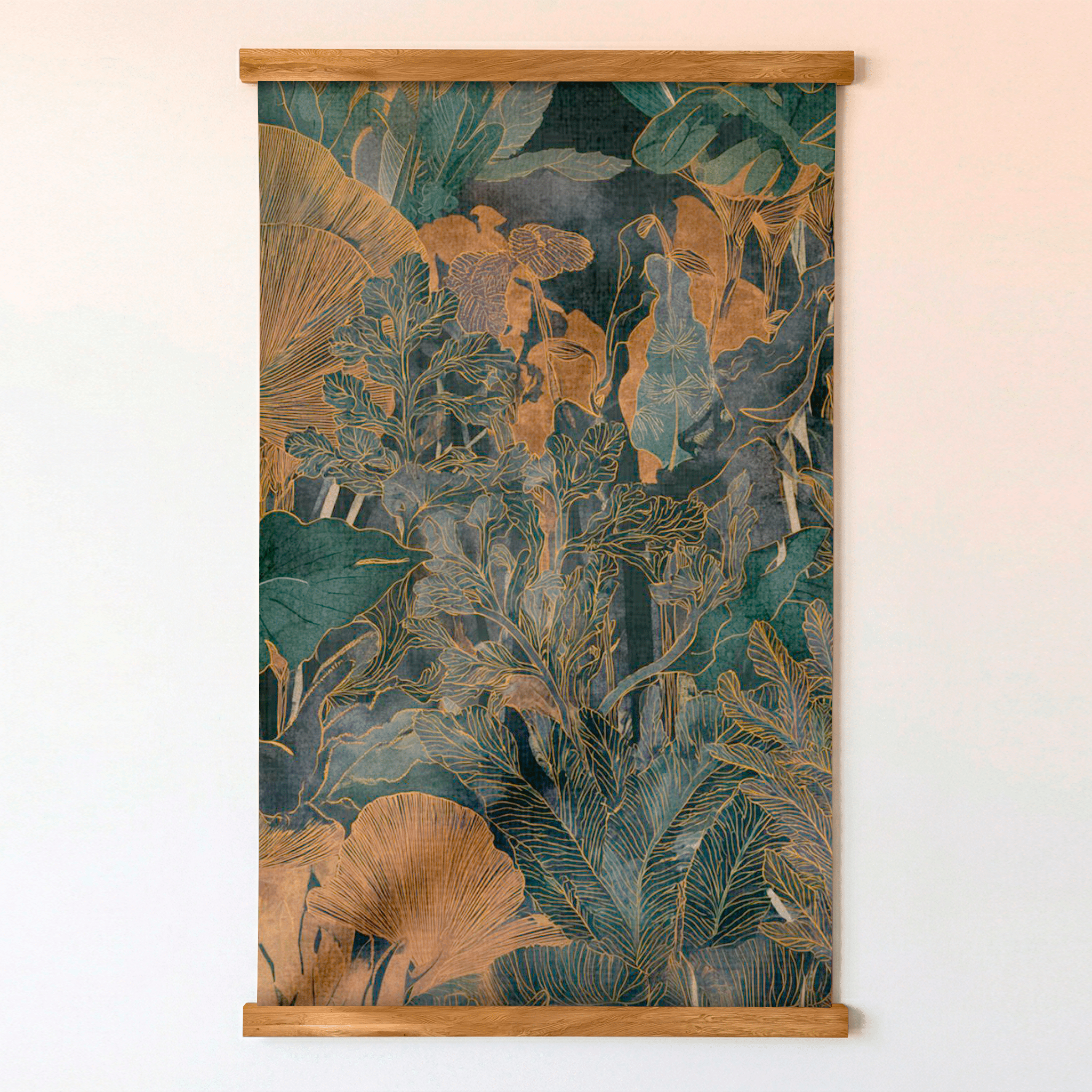 Verdure in Brass - Tapestry - Benton Lane Home - Painted Paper